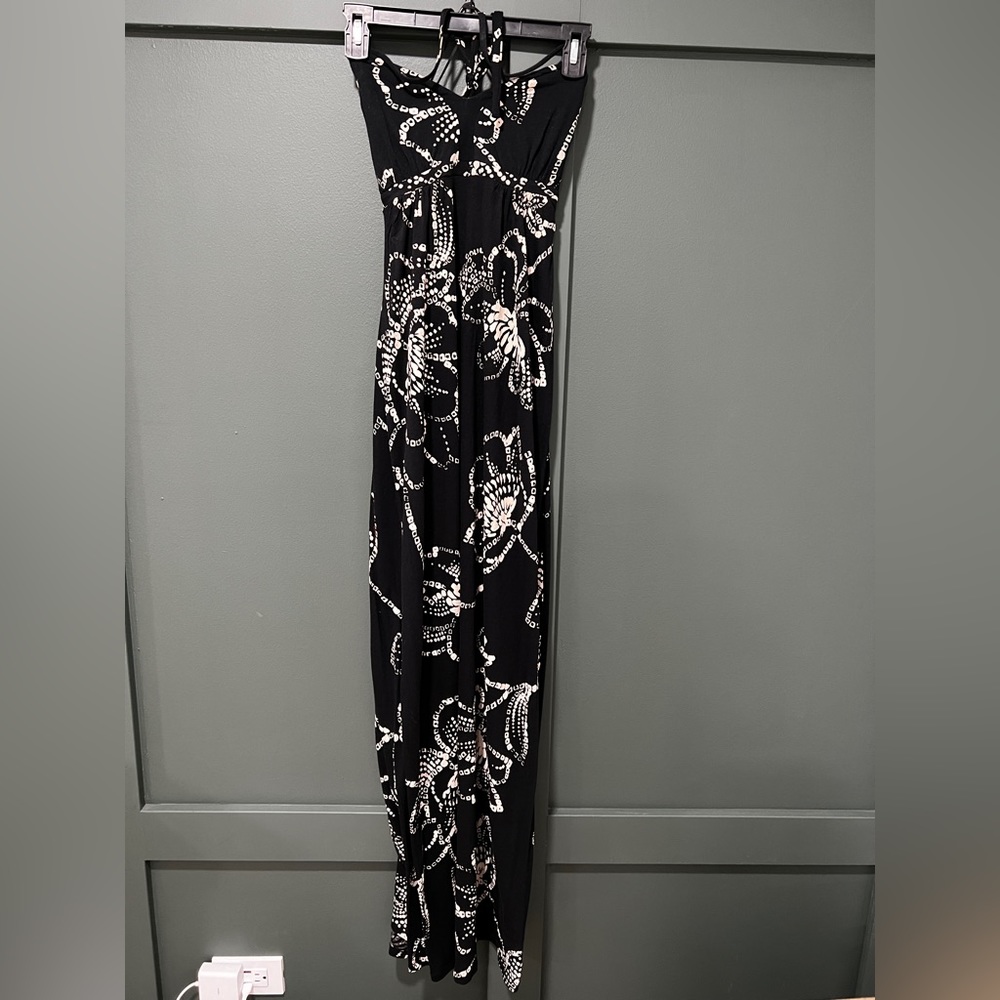 Halter maxi dress
